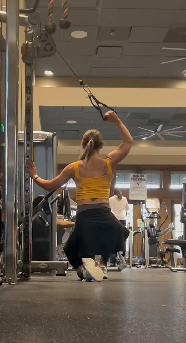 Back + Biceps + Cardio (Gym)