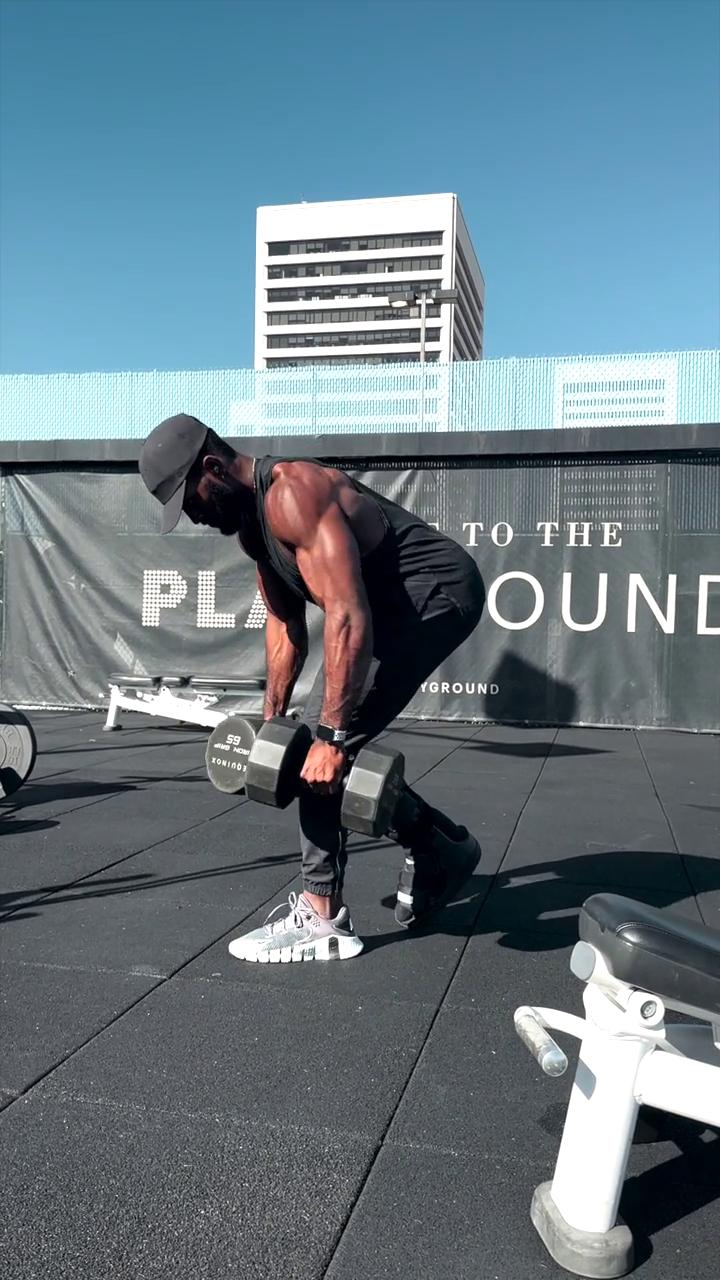 UPPER BODY DUMBBELL WORKOUT WITH JUICE