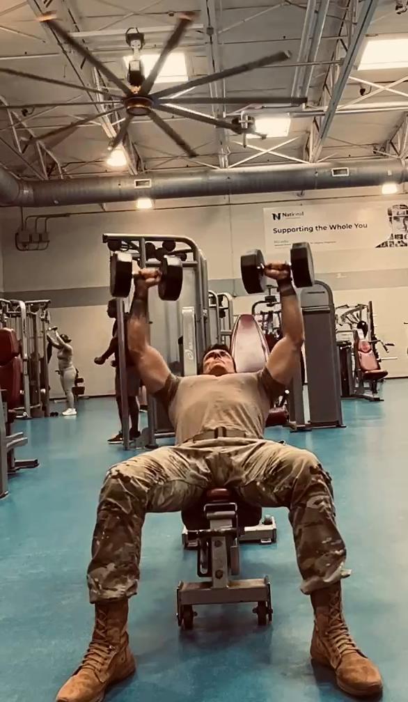 MILITARY BUILD ~ Chest Day for Strength & Mass
