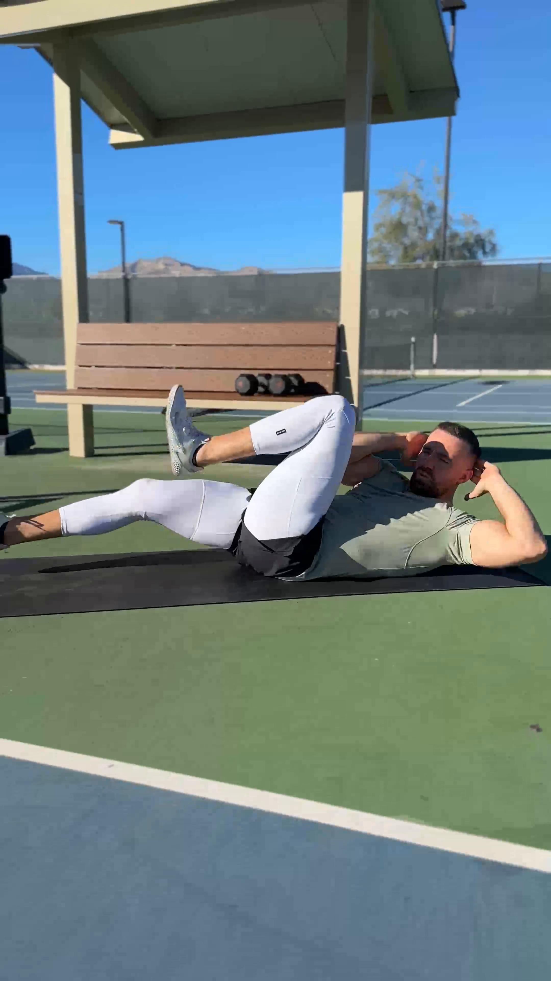 Complete core strength circuit 🔁