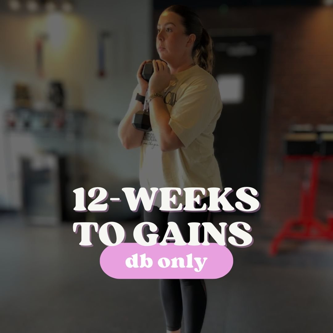 DB ONLY 12-Weeks to Gains