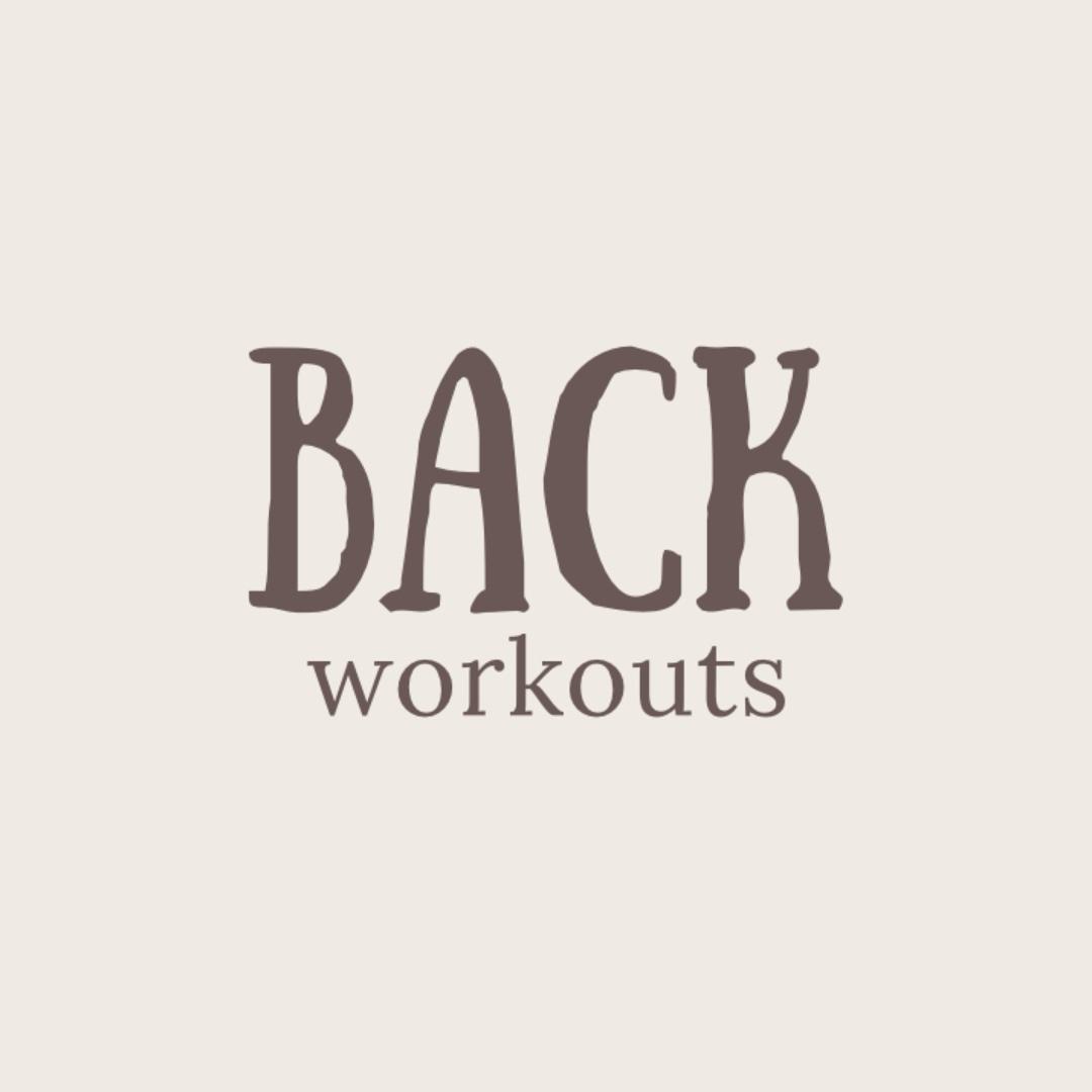 Back Workouts