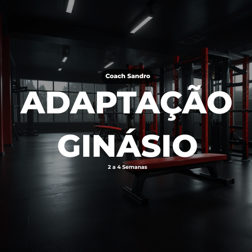 4 PRIMEIRAS SEMANAS DE ADAPTAÇÃO AO GINÁSIO