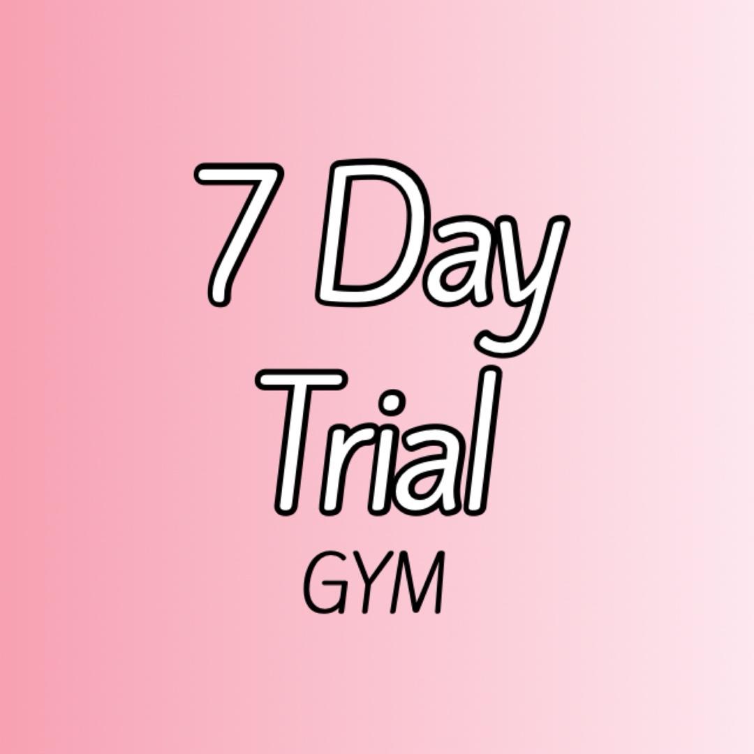 7 Day Trial Gym Version
