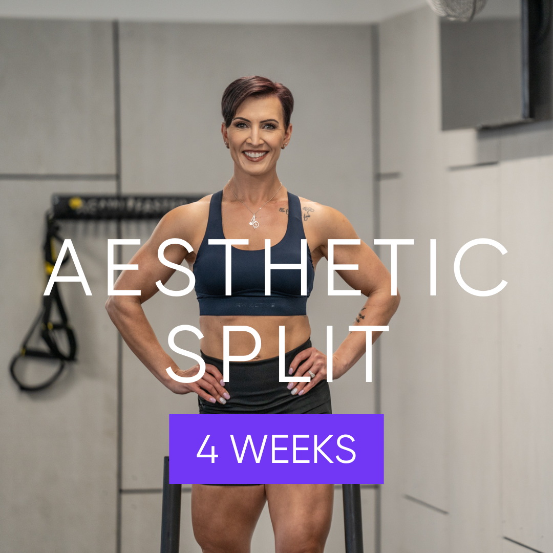 Aesthetic Split: 4 Weeks to Shape & Define