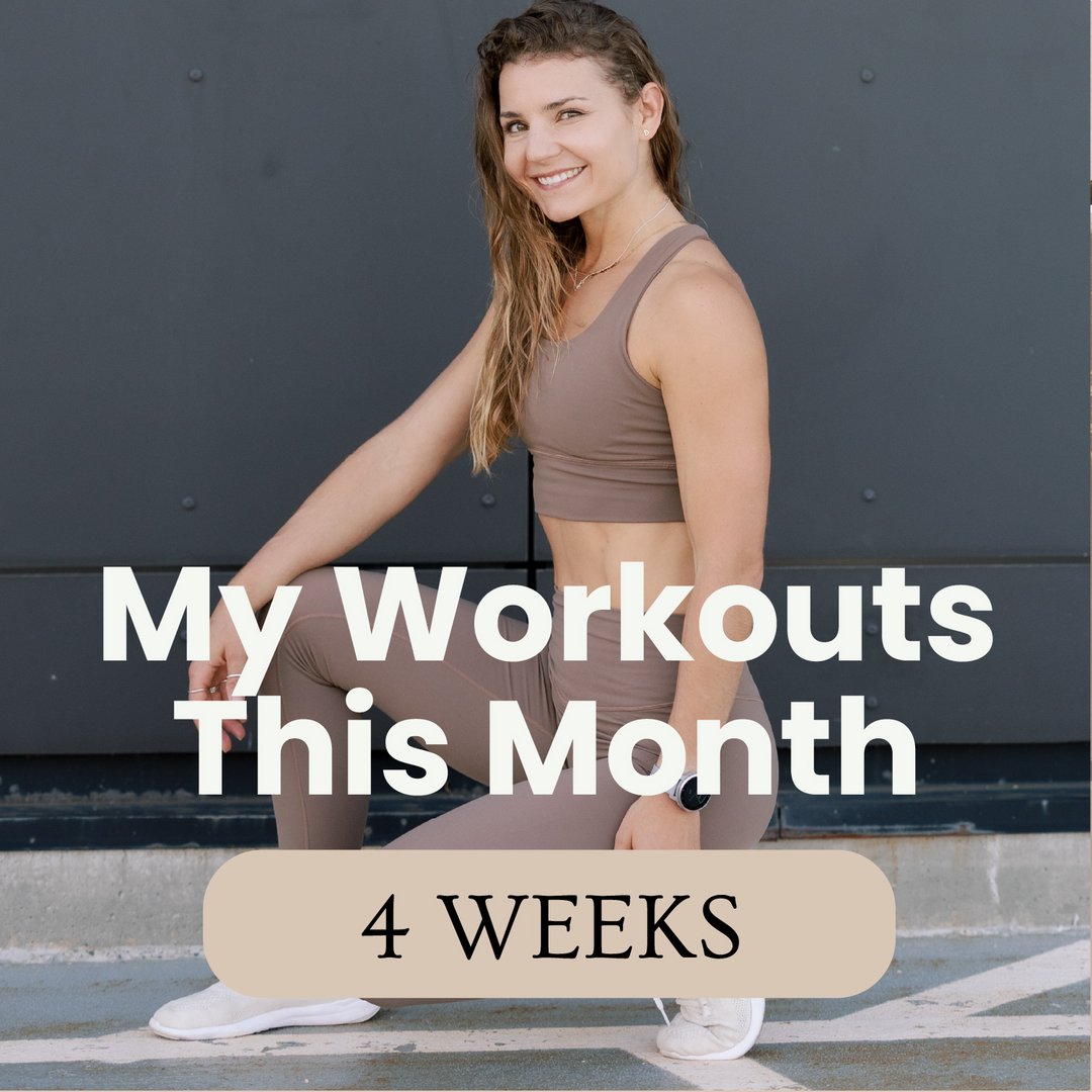 My current workouts