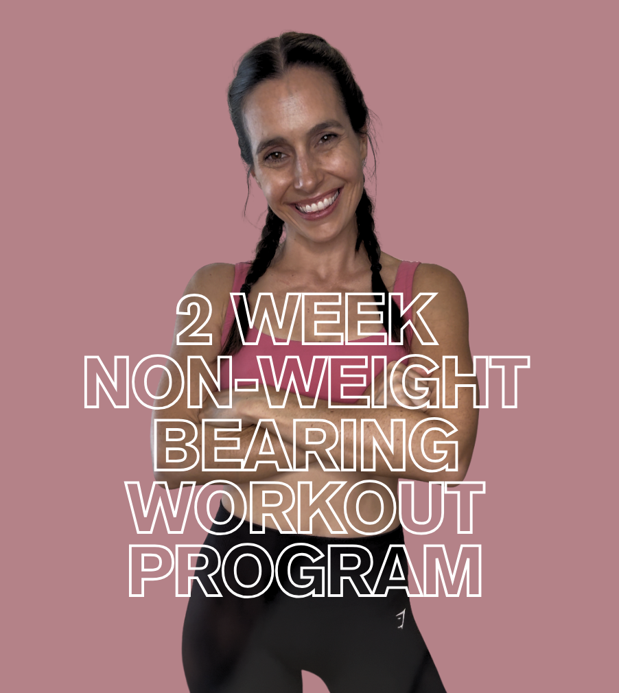 2 Week Non-Weight Bearing Workout Program
