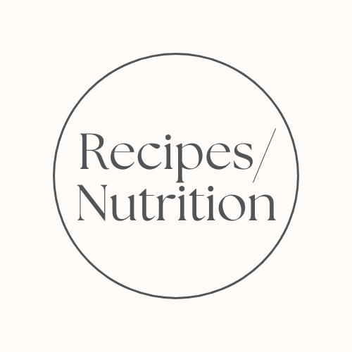 Recipes/Nutrition