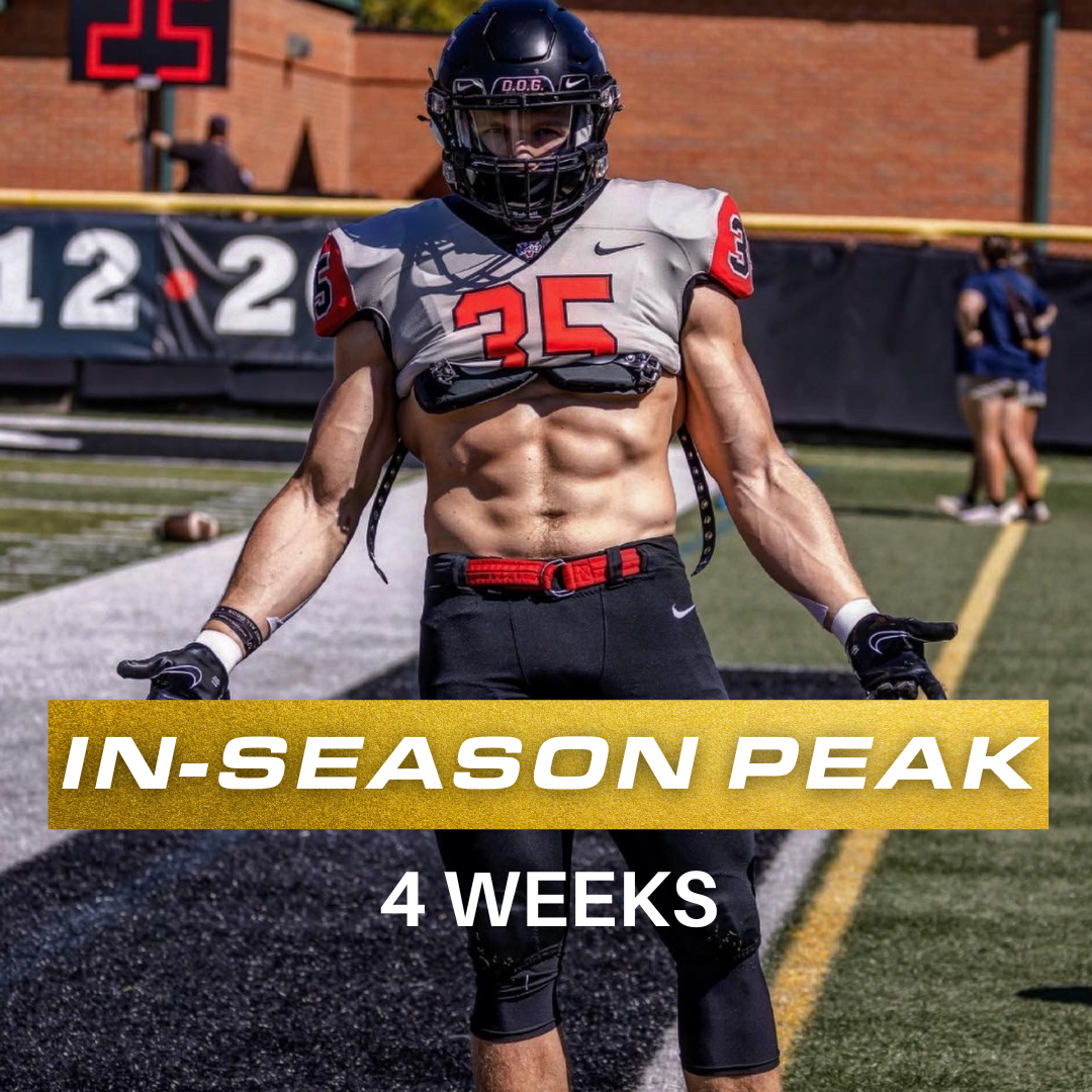 In-Season Football PEAK Program by Coach Juice