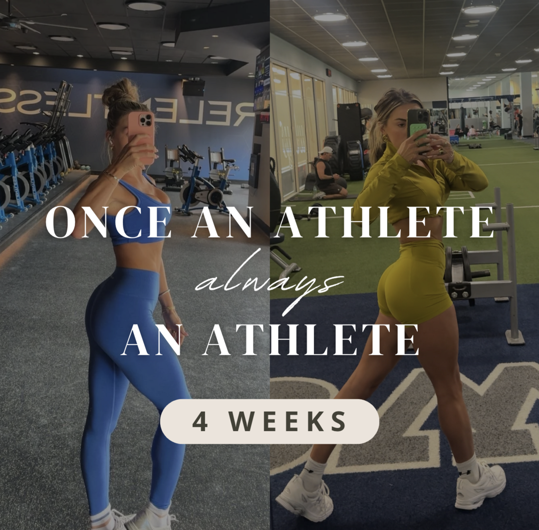 ONCE AN ATHLETE, ALWAYS AN ATHLETE