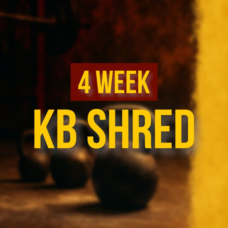 4 Week KB Shred