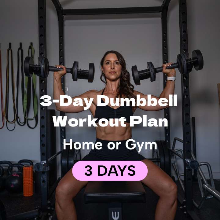 3-Day Dumbbell Workout Plan