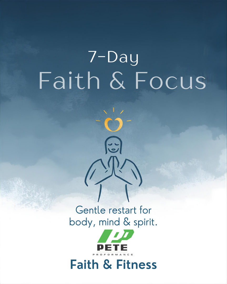 7‑Day Faith & Focus Reset