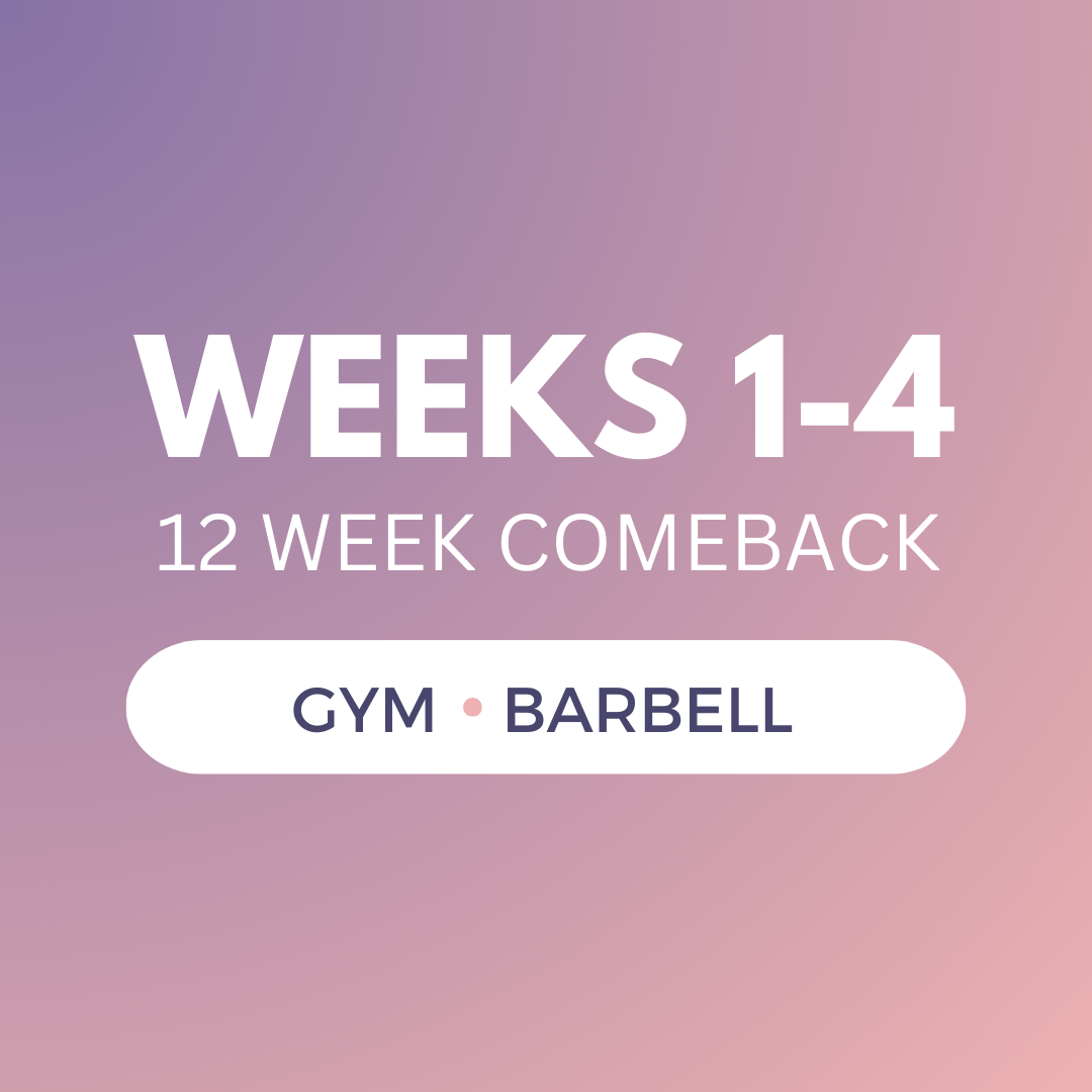 Block 1 - Gym | Barbell