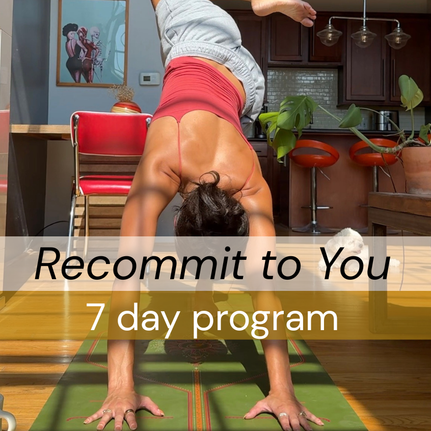 RECOMMIT TO YOU
