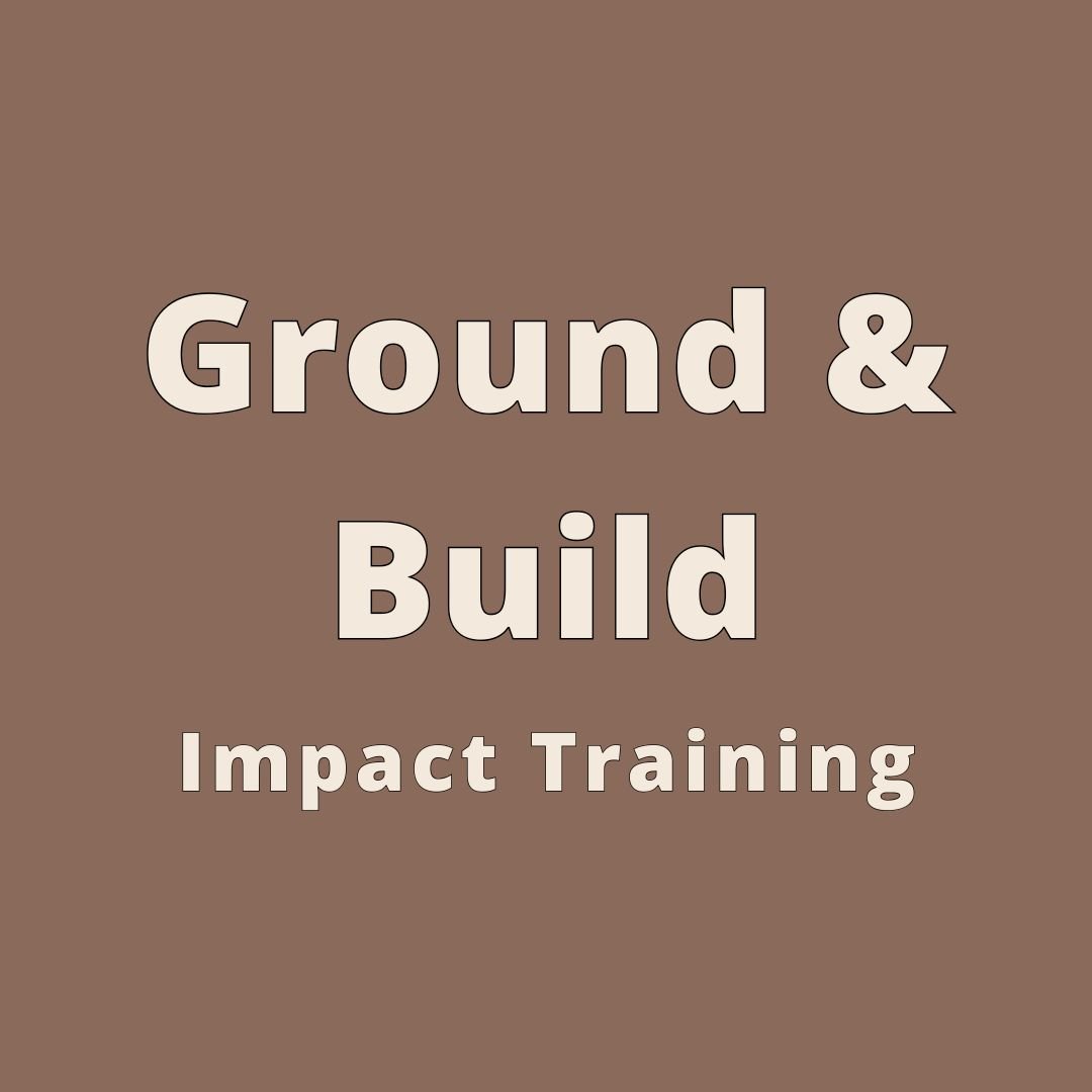 Ground & Build: Impact Training for Stronger Bones