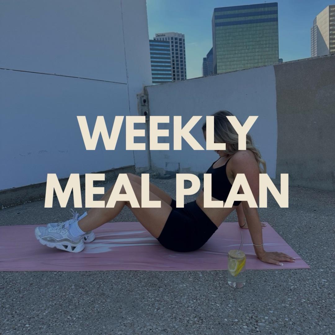 Meal Plans & Grocery Lists📝
