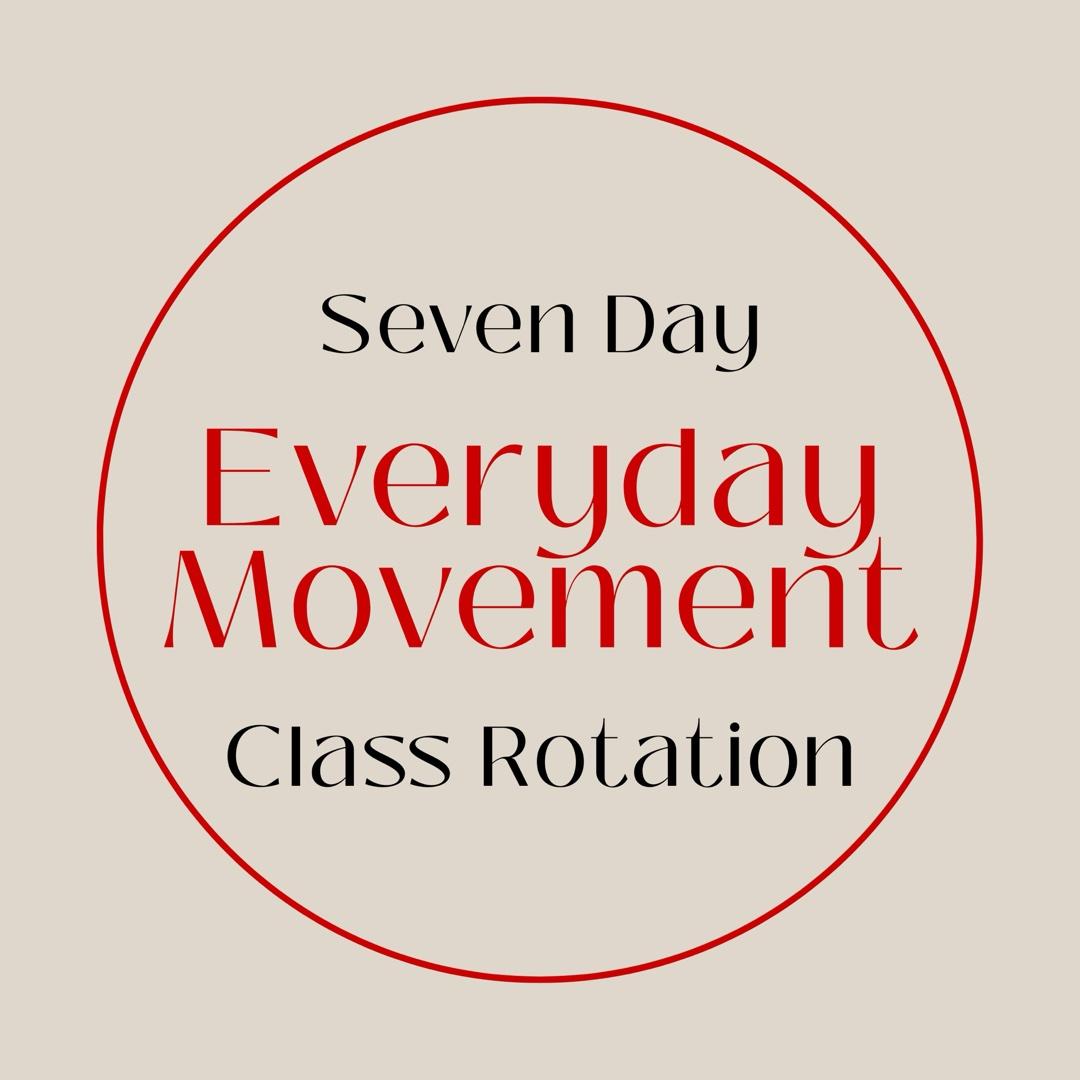 7 Day Class Rotation