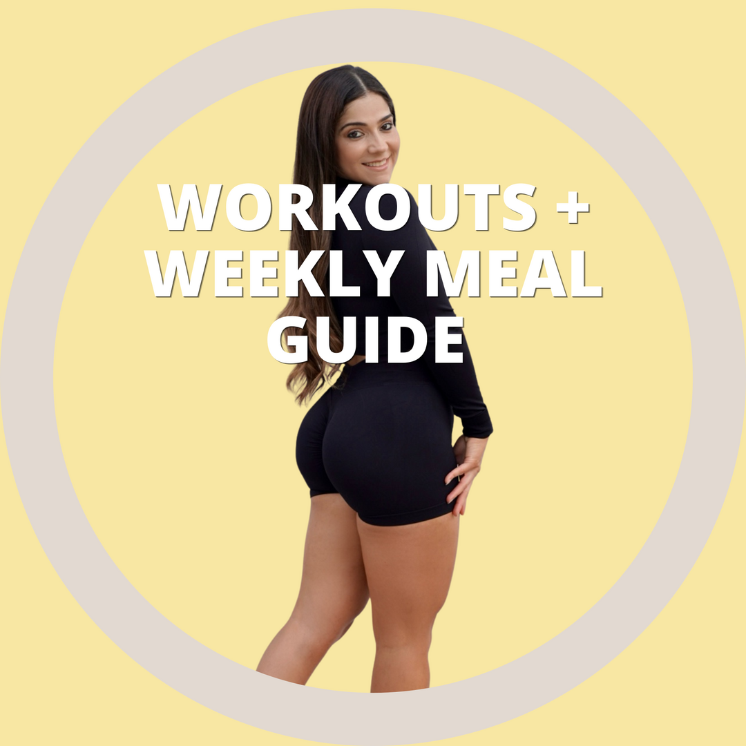 DAILY WORKOUTS + WEEKLY MEAL GUIDES