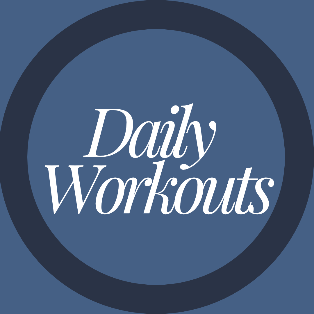 🚨 NEW! Daily Workouts