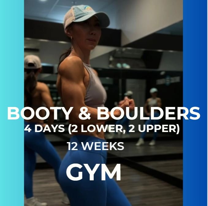 Booty & Boulders 12 wks GYM