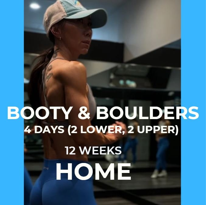 Booty & Boulders 12 wks HOME PROGRAM