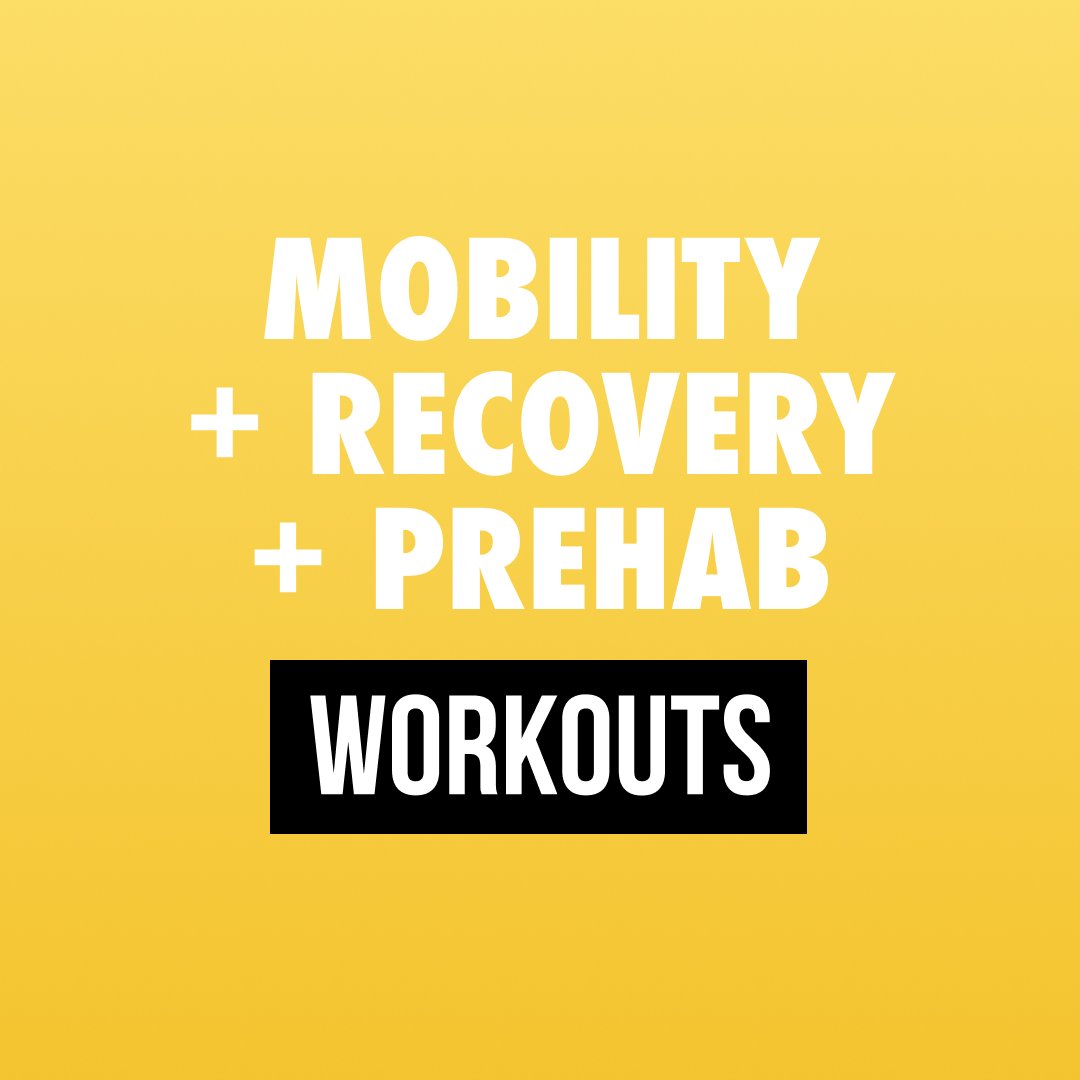 Mobility + Recovery + Prehab